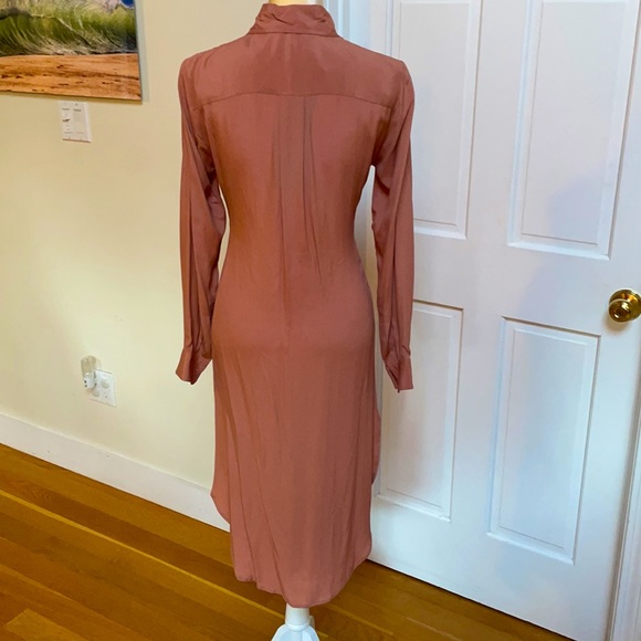 Halston Silk Shirt Dress - Picture 4 of 7